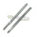 Reusable angulated bone scraper